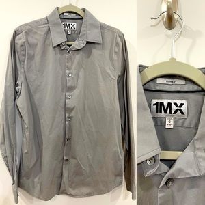 Express grey dress shirt